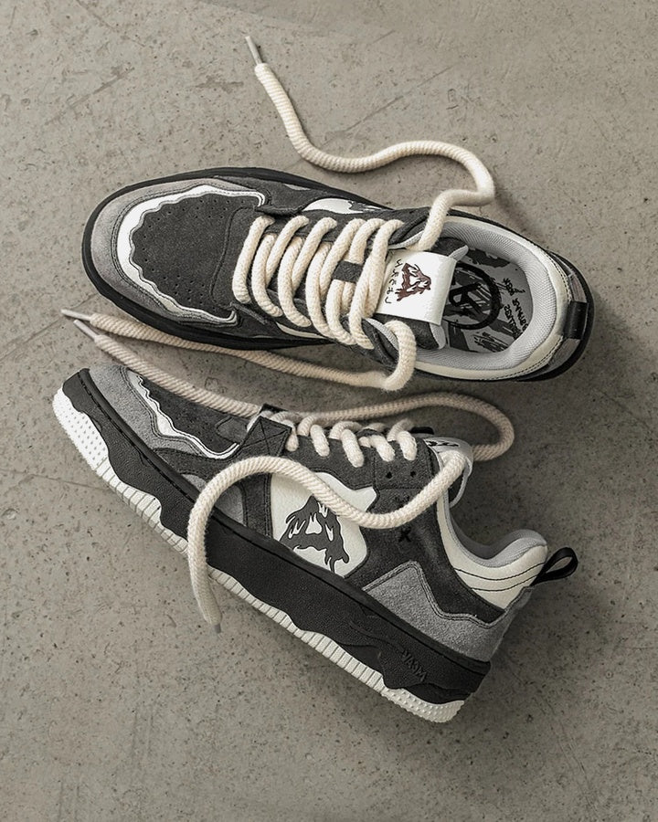 Sneakers Unisexe à Semelle Épaisse Multicouche